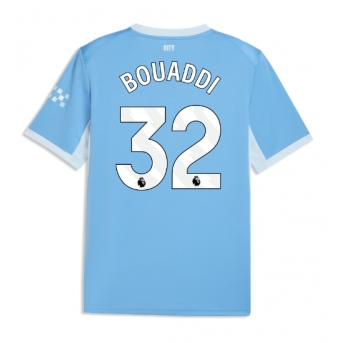 Manchester City Ayyoub Bouaddi #32 Maglia Gara Casa Repliche 2026-27 Maniche Corte